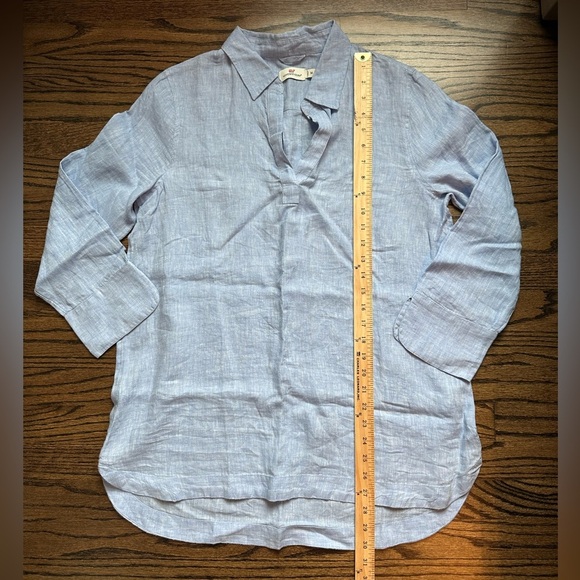 NWOT Vineyard Vines Linen Chambray Tunic - size medium - Picture 3 of 6